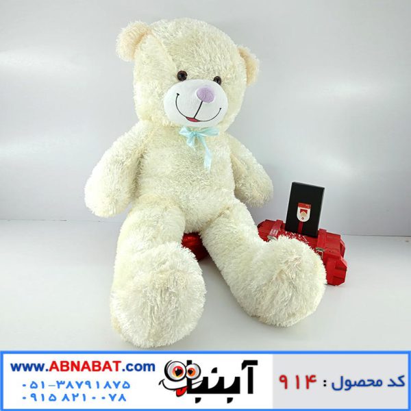 عروسک خرس سفید 110 سانت